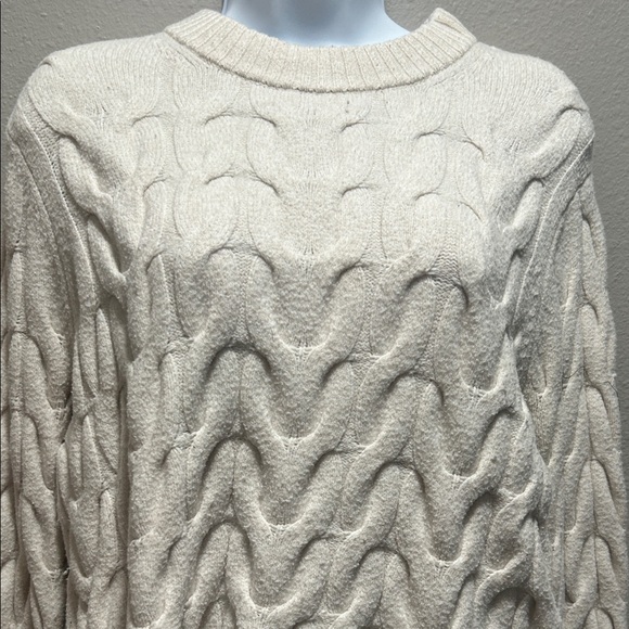 a new day Ivory Textured Knit Sweater - Picture 6 of 6